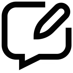 Pencil Message Icon