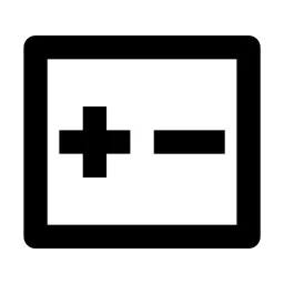 Increase Decrease Line Icon