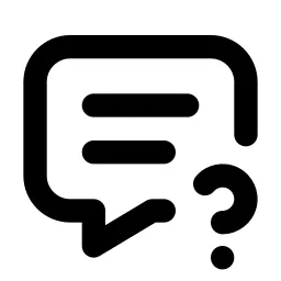 Message Question Line Icon