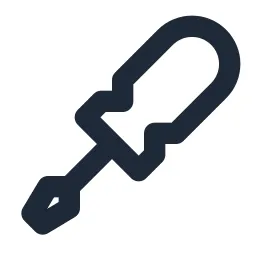 Scredriver Line Icon