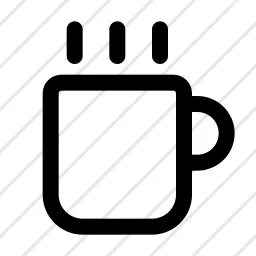 Cup Hot Coffee Tea Milk Icon