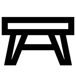 Dining Room Table Icon