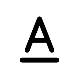Font Color Duo Icon
