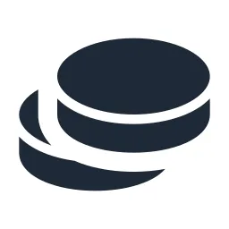 Coins Solid Icon