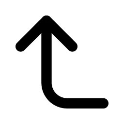 Corner Left Up Icon