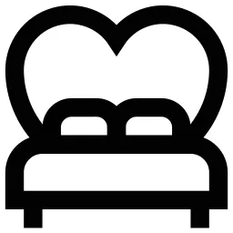 Heart Bed Icon