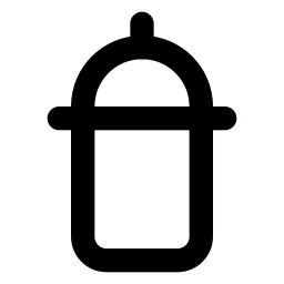 Baby Bottle Line Icon