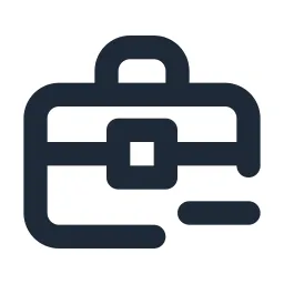 Briefcase Minus Line Icon