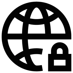 Global Padlock Icon