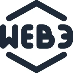 Web3 2 Solid Icon