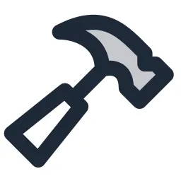 Hammer 2 Duotone Icon