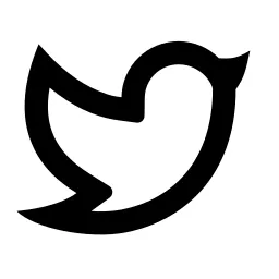 Twitter Line Icon