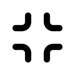 Minimize Line Icon