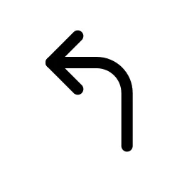 Long Arrow Up Left Icon