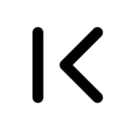 Chevron Left Pipe Line Icon
