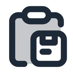 Clibpoard Package Duotone Icon