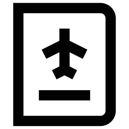 Flight Document Icon