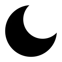 Moon Fill Icon