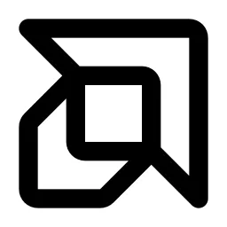 Brand Amd Line Icon