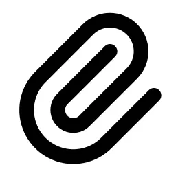 Paperclip Line Icon