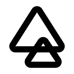 Triangles Line Icon
