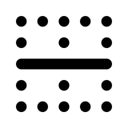Border Horizontal Line Icon