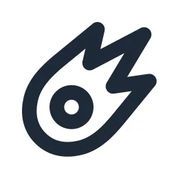 Meteor Line Icon