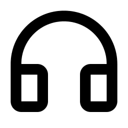 Headphone Line Icon
