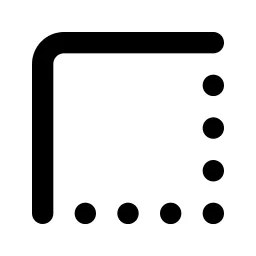 Border Style Line Icon