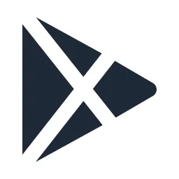 Brand Google Play Solid Icon
