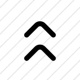 Chevron Double Up Icon