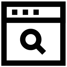 Magnifying Glass Website Icon