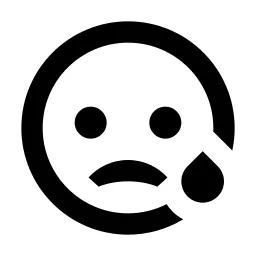 Emotion Sad Line Icon