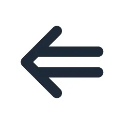 Arrow Double Left Line Icon