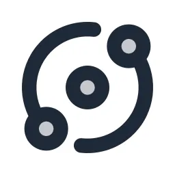Atom 2 Duotone Icon