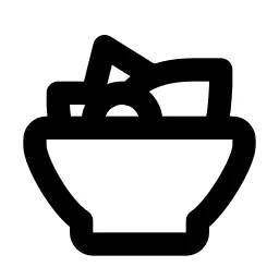 Salad Line Icon