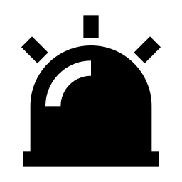 Alarm Warning Fill Icon