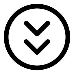 Fast Down Circle Icon