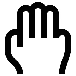 Three Finger Icon
