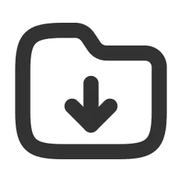 Folder Download Icon