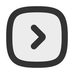 Chevron Right Square Duotone Icon