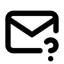 Mail Question Line Icon