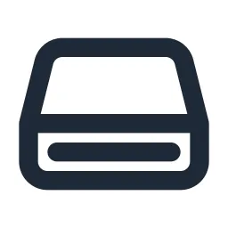 Cd Drive Line Icon