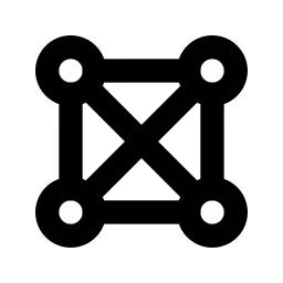 Topology Full Line Icon