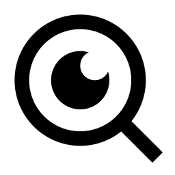 Search Eye Line Icon