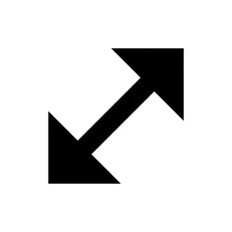 Expand Diagonal S Fill Icon