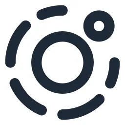 Atom 4 Line Icon