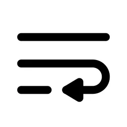 Wrap Text Icon