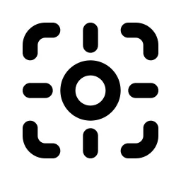 Photo Sensor 3 Line Icon