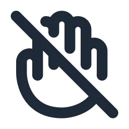 Hand Off Line Icon